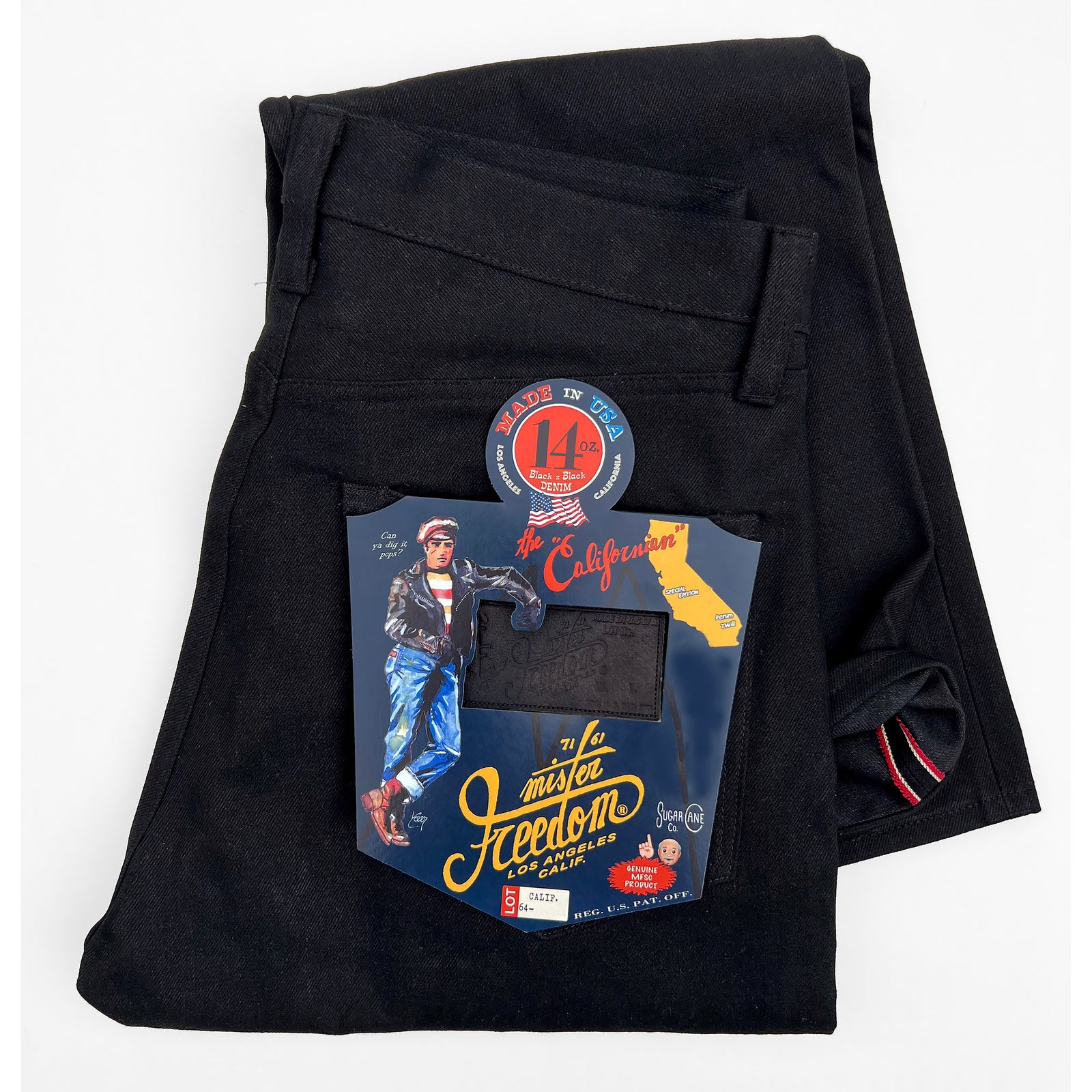 CALIFORNIAN Lot.64 - Vidalia Black | Mister Freedom®