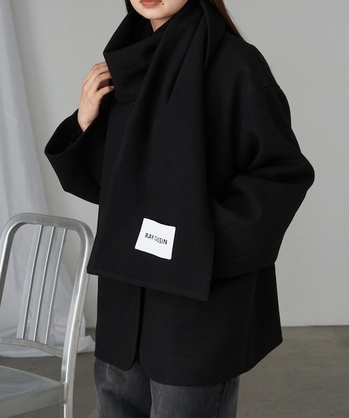RAY CASSIN】マフラー付きジャケットコート｜パルグループアウトレット