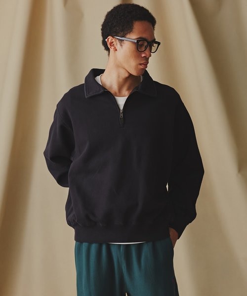 RUSSELL ATHLETIC／別注 ハーフジップ｜ナノ・ユニバースの通販｜&mall