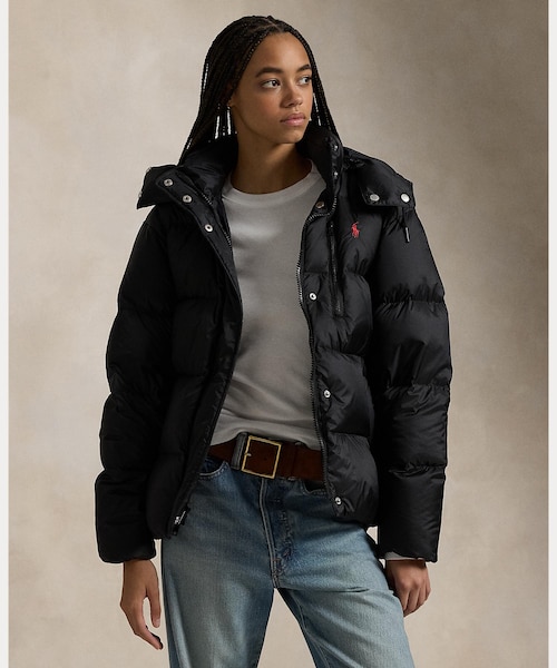 ウォーターリペラント キルテッド ダウン ジャケット｜ポロ ラルフ