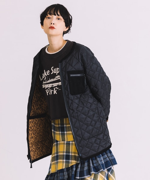 リバーシブル キルティング アウター｜フリークスストアの通販｜&mall