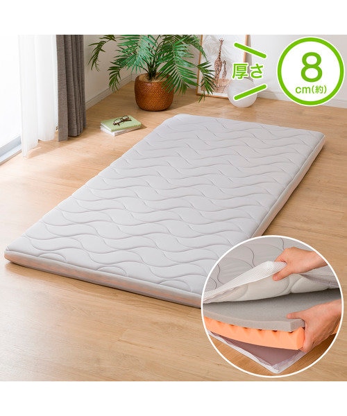 じんわりフィットする低反発敷布団 シングル(S F2203)｜デコホームの