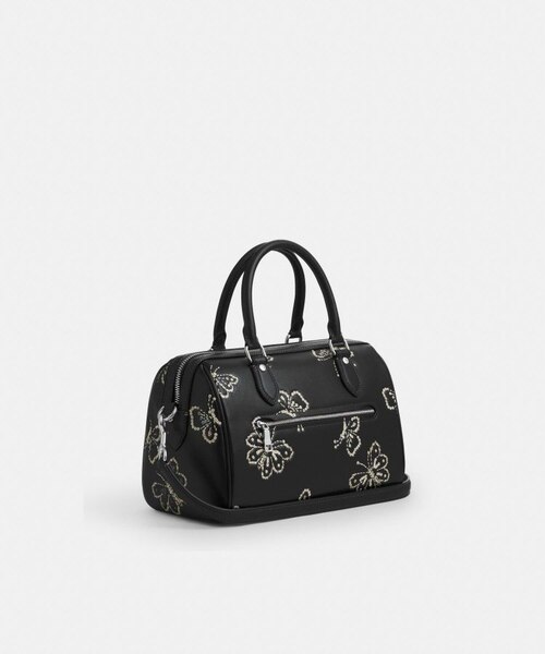 公式】ローアン サッチェル バッグ・バタフライ プリント｜コーチ