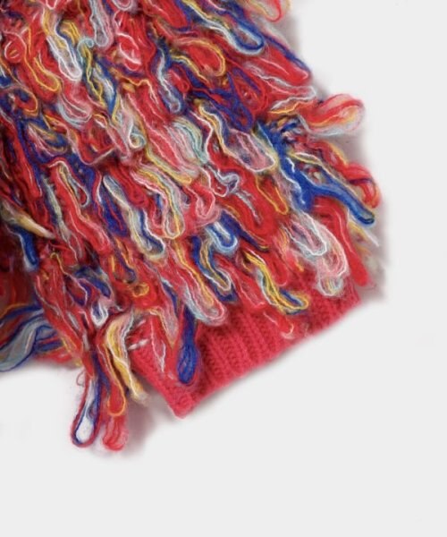 チャイハネ】カラフルループニットカーディガン｜チャイハネの通販