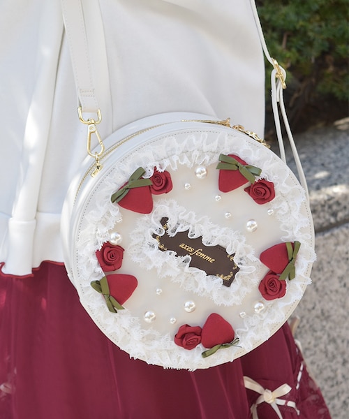 ローズケーキモチーフバッグ｜アクシーズファムの通販｜&mall（アンド