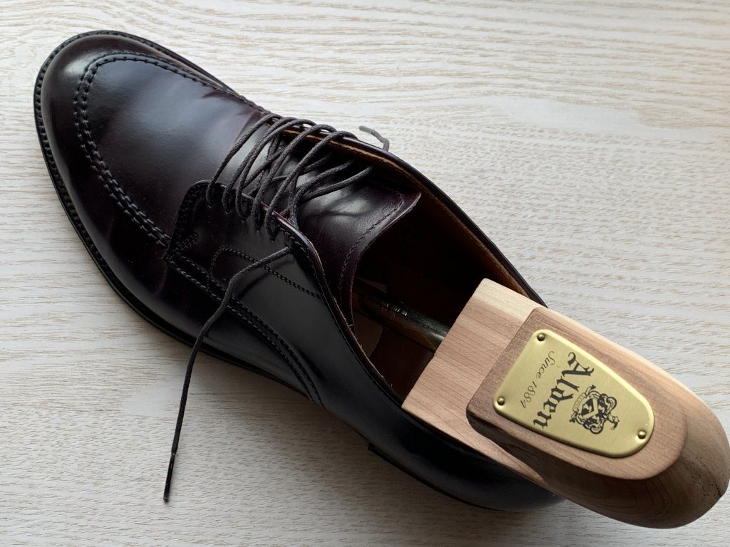 ALDENモディファイドラスト専用のシューツリーを買ってみた【純正