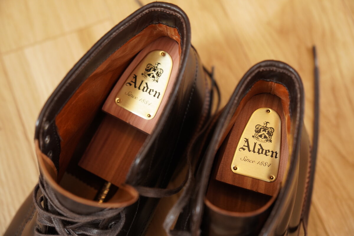 オールデンの純正シューツリーをレビュー。｜ラスト別のフィット感や