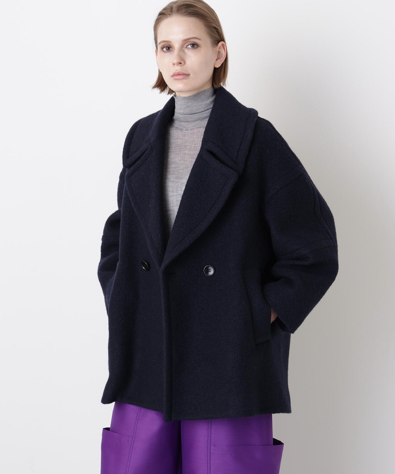 GISELe 12月号掲載商品】New Big Silhouette Pea JK | STUMBLY（スタン