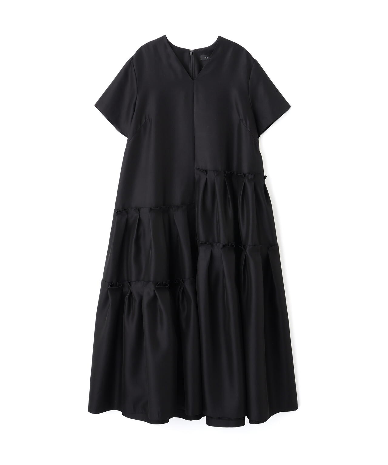 BLACK LABEL＞シルクダブルクロスワンピース | ADORE（アドーア