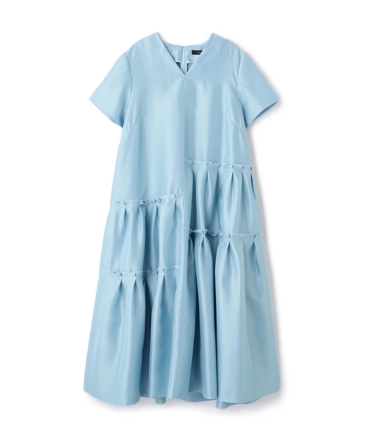 BLACK LABEL＞シルクダブルクロスワンピース | ADORE（アドーア