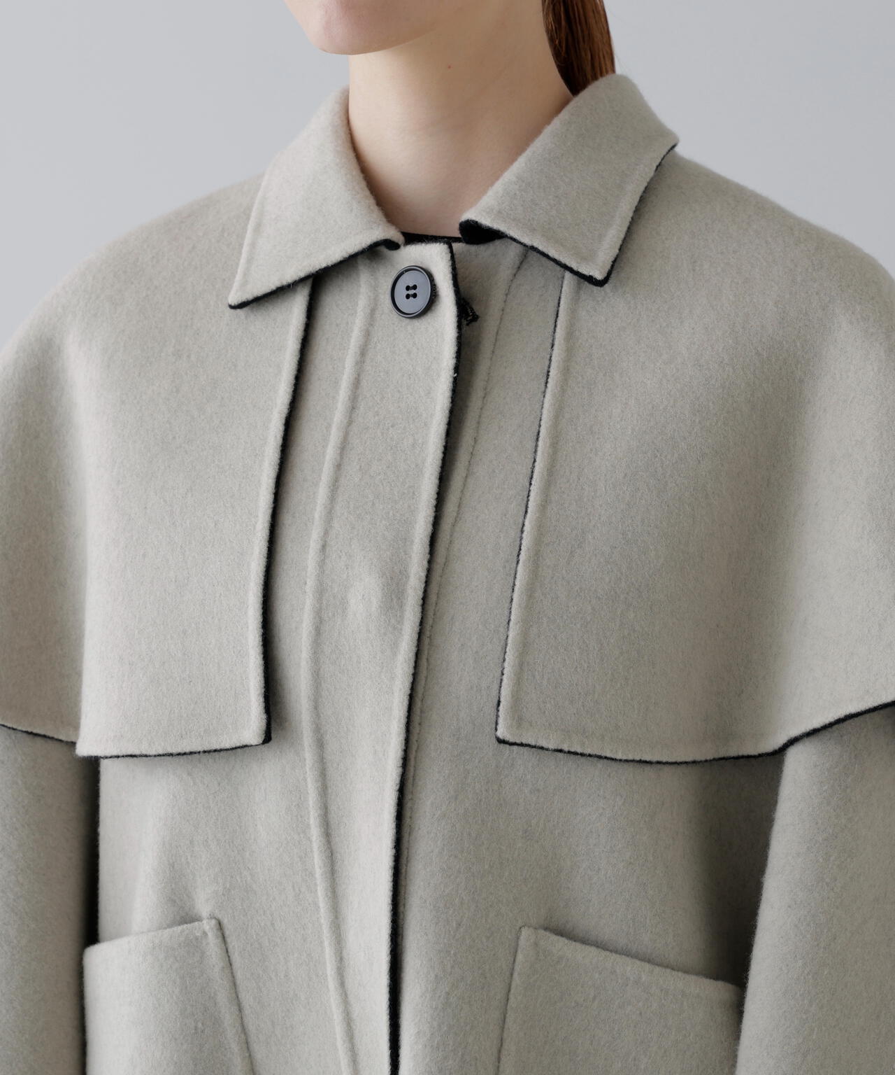 Ca混2TONEリバーケープコート | ADORE（アドーア） ｜【公式