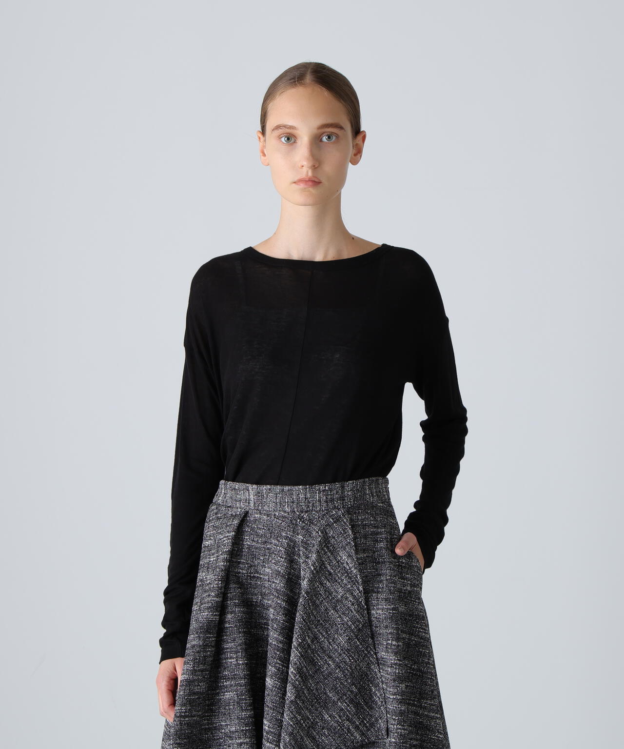 ソフトハイゲージジャージートップス | ADORE（アドーア） ｜【公式