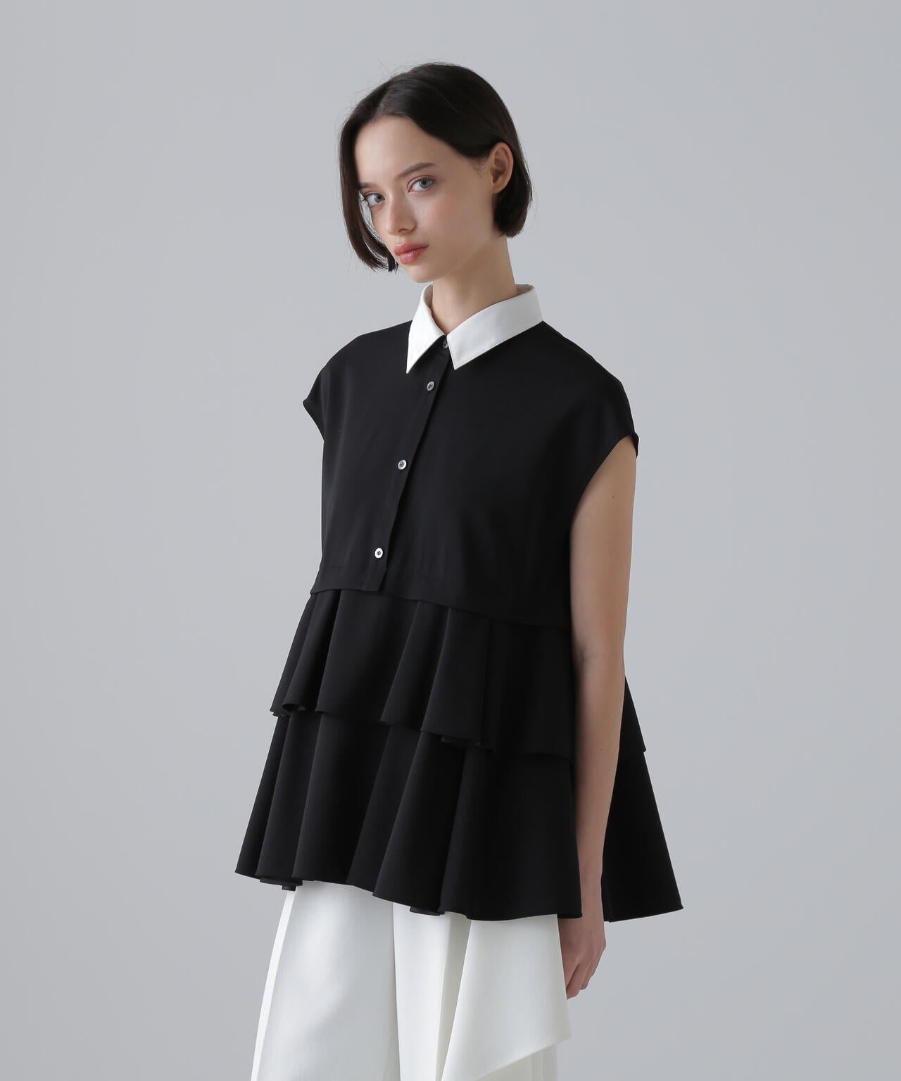 ドライタッチジョーゼットブラウス | ADORE（アドーア） ｜【公式