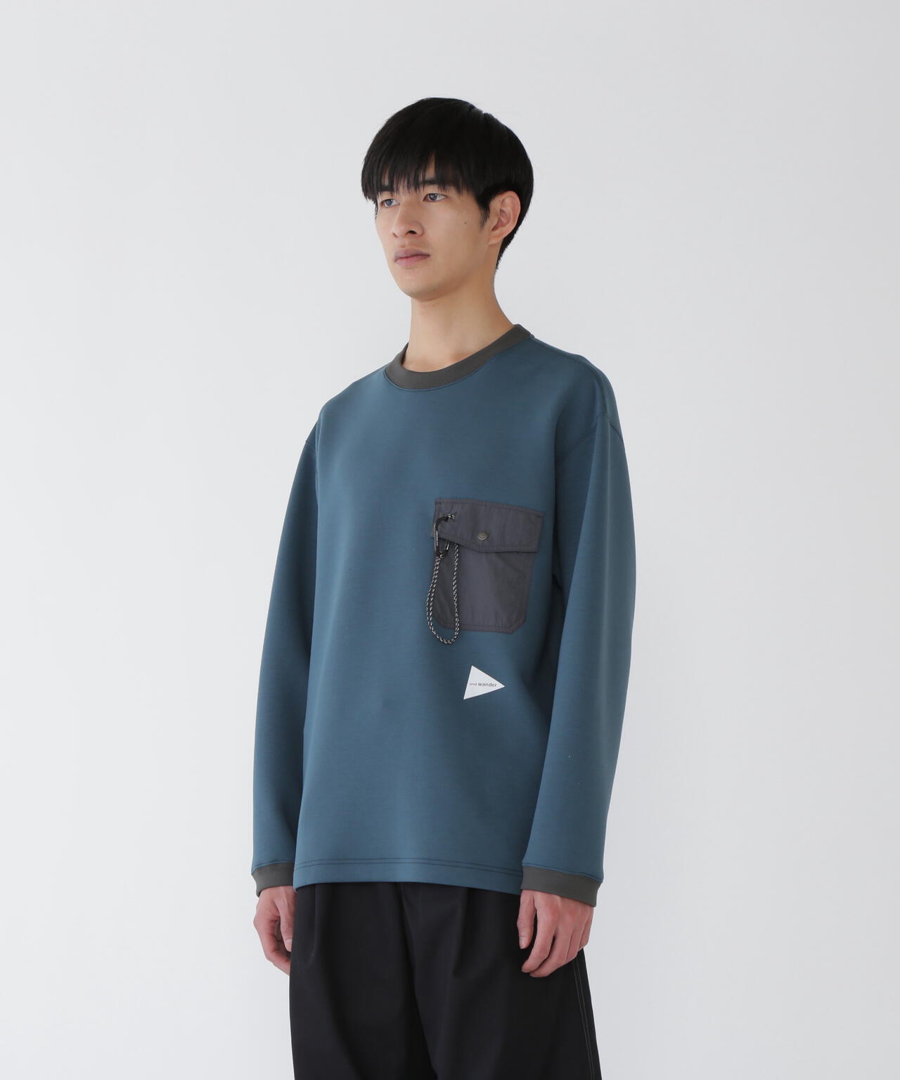 airy warm pullover | and wander（アンドワンダー） ｜【公式】通販