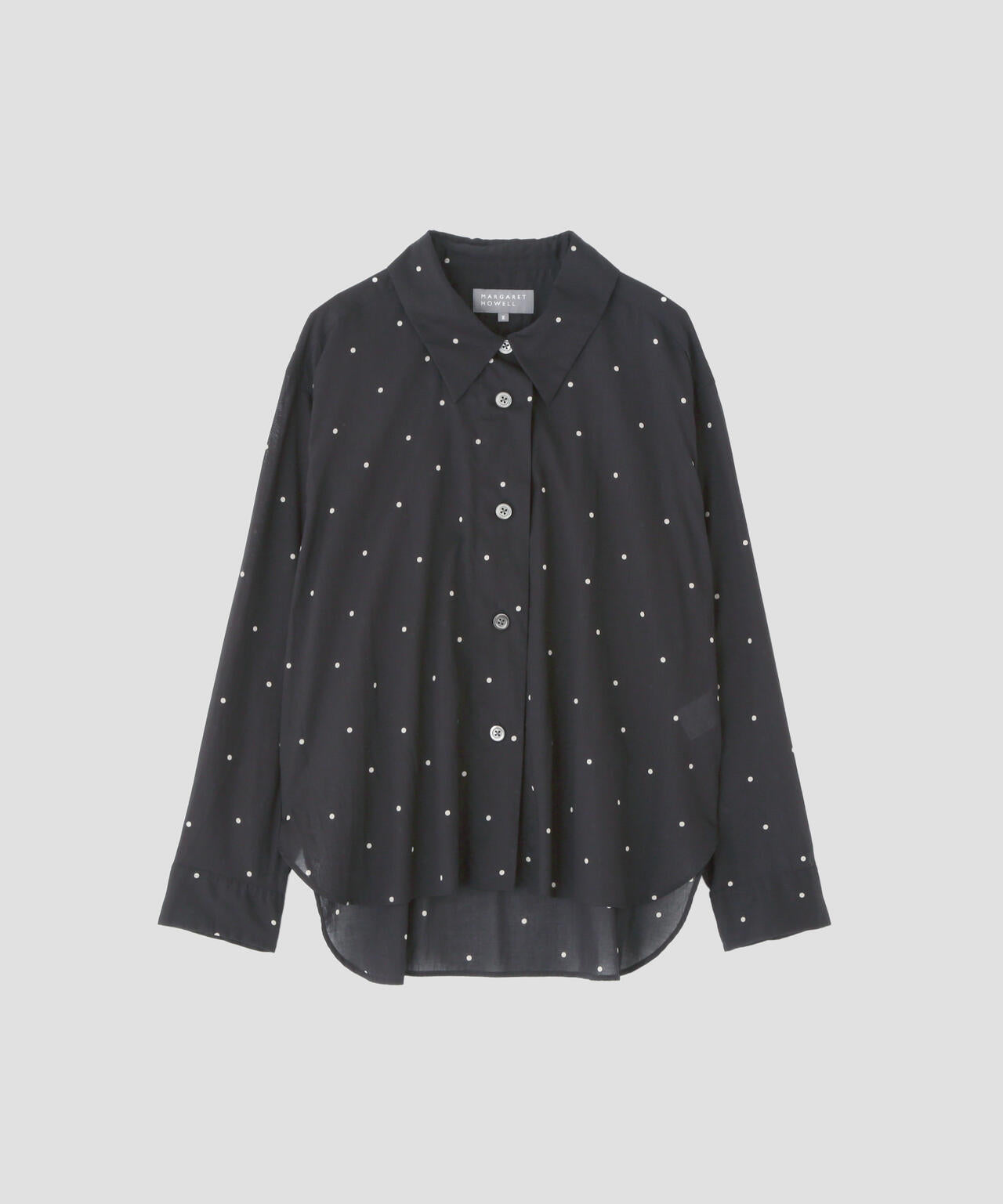 COTTON POLKA DOT SHIRT | MARGARET HOWELL（マーガレット・ハウエル
