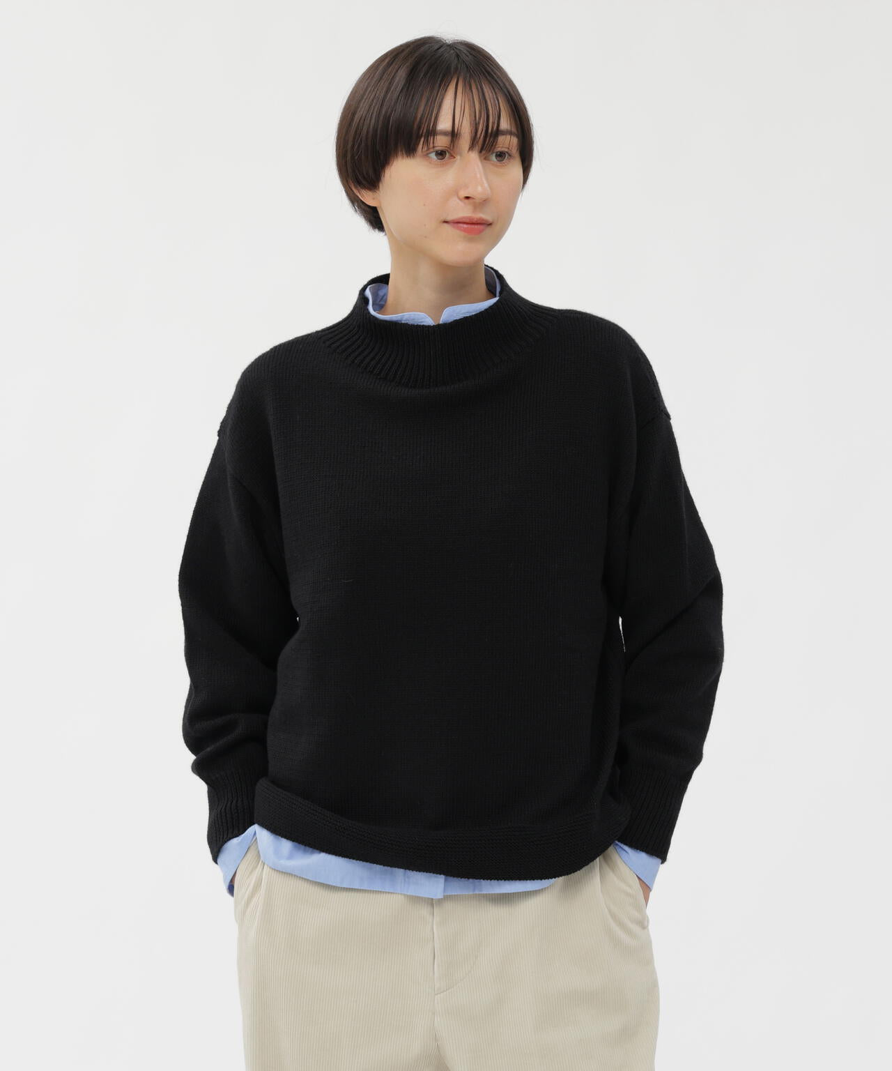 CORD YARN WOOL KNITWEAR | MARGARET HOWELL（マーガレット・ハウエル