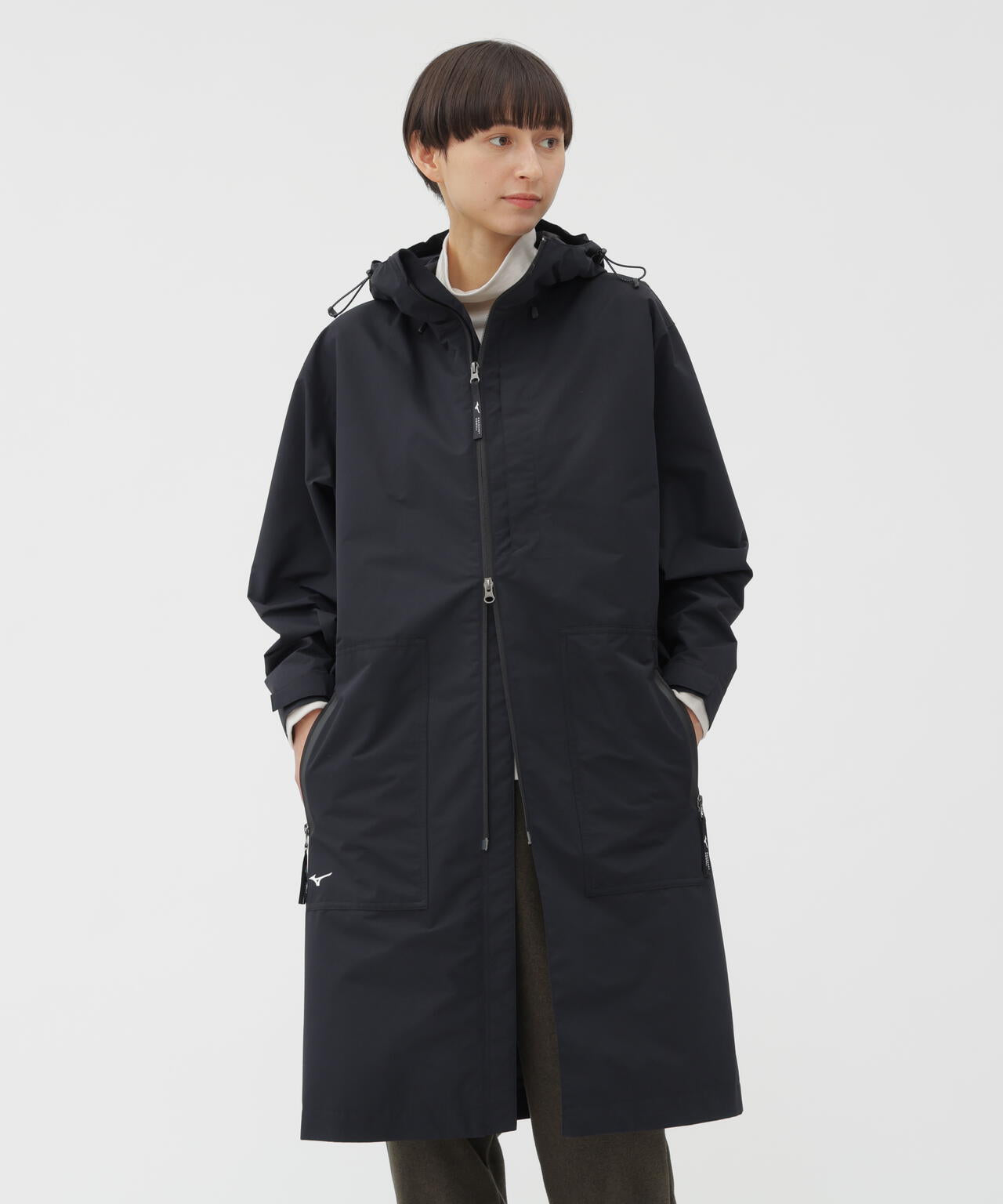 WINDSTOPPER POLYESTER POPLIN COAT | MARGARET HOWELL（マーガレット