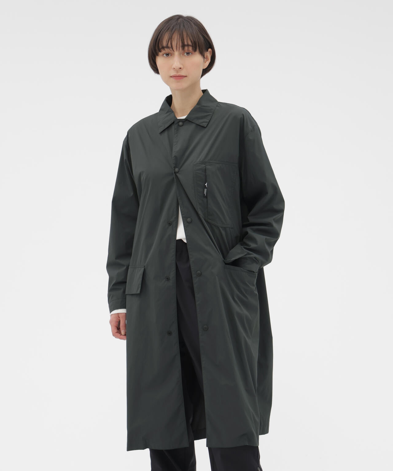 RECYCLED NYLON COMPACT RIPSTOP COAT | MARGARET HOWELL