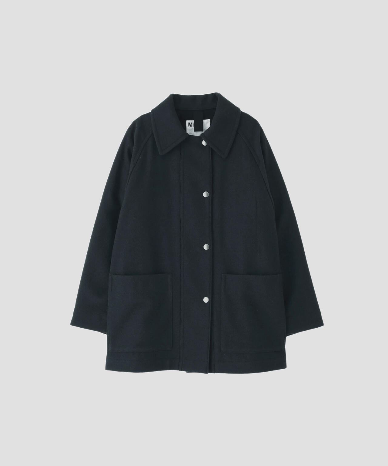 BASIC WOOL MELTON COAT | MARGARET HOWELL（マーガレット・ハウエル
