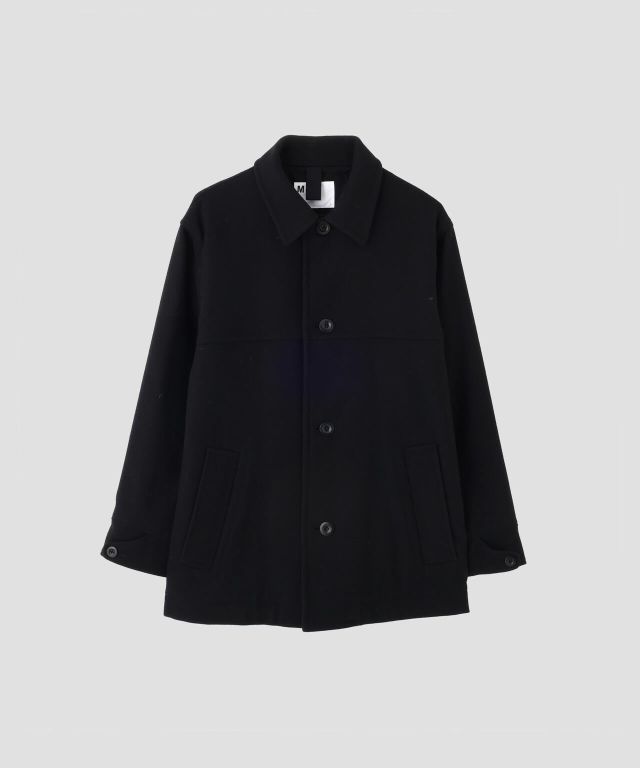 BASIC WOOL MELTON COAT | MARGARET HOWELL（マーガレット・ハウエル