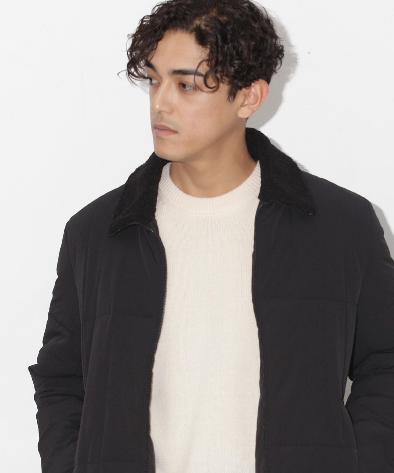 CLIMASHIELD｣別注キルトボアスタンドブルゾン(セットアップ可) | NANO