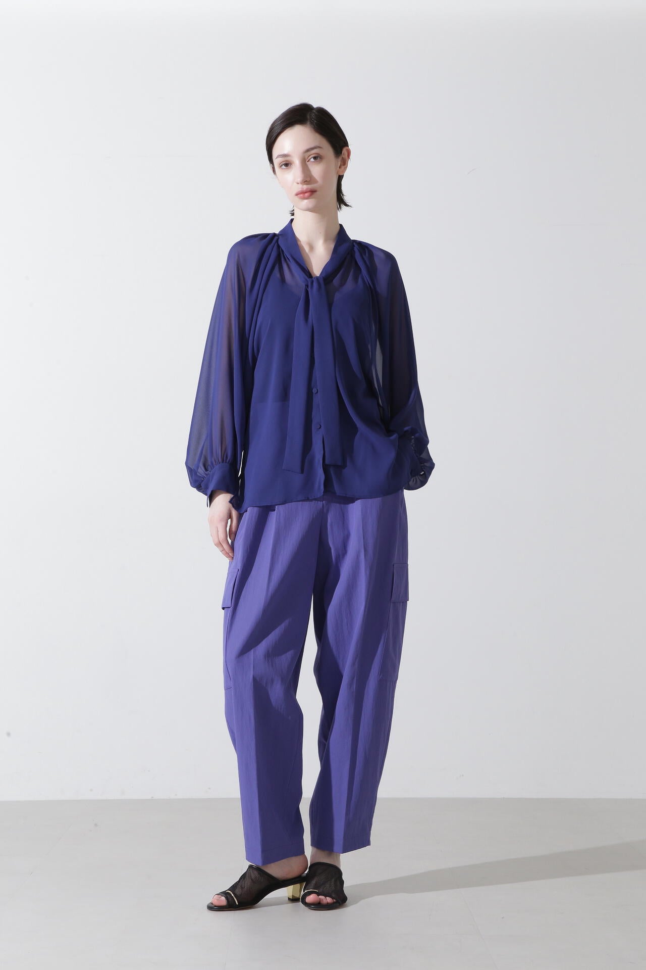 シフォンボウタイブラウス | hLM（エイチエルエム） ｜【公式】通販mix