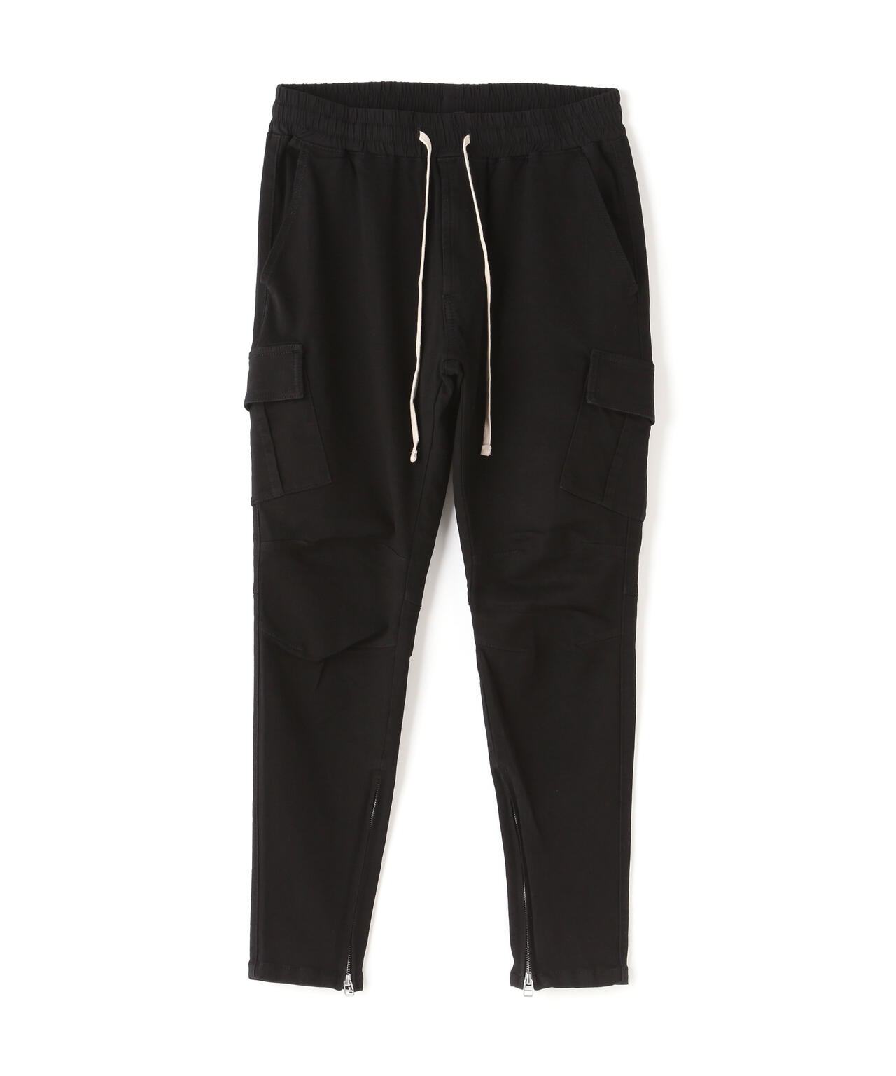DankeSchon/ダンケシェーン/PREMIUM TC BLACK ZIP CARGO PANTS/ジップ