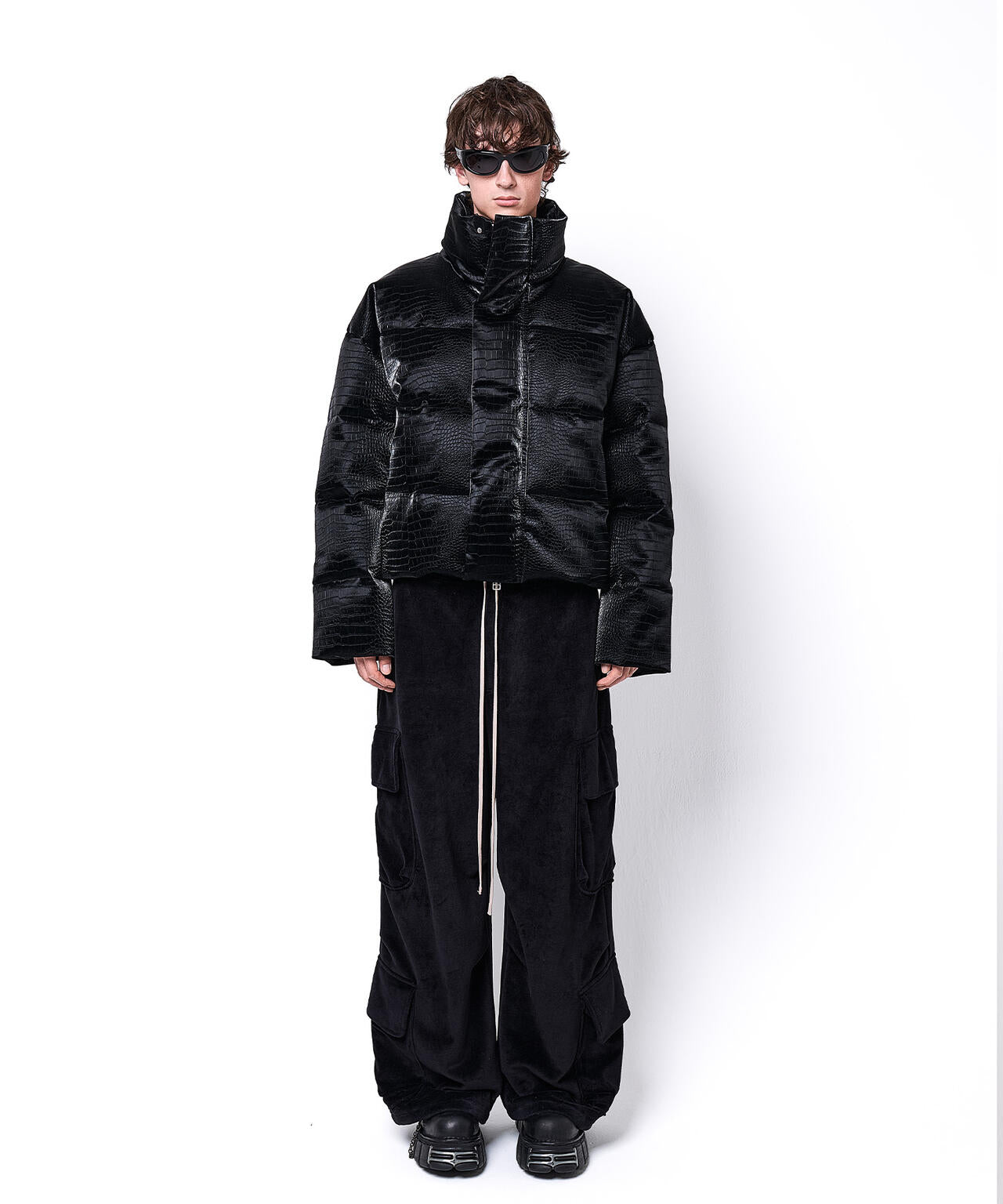 DankeSchon/ダンケシェーン/PU SHORT BLOUSON CROCODILE | L.H.P