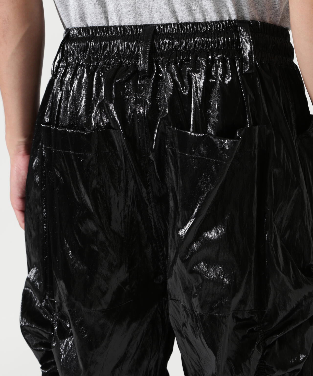 A.F ARTEFACT/エーエフ・アーティファクト/LEATER TEX GATHER WIDE