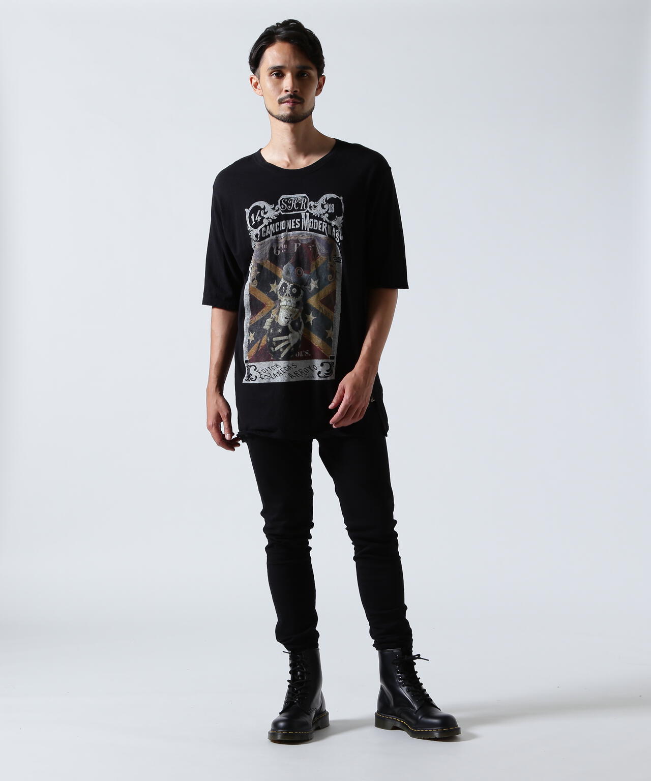 SHARE SPIRIT/シェアースピリット/別注Black Skull Tee | ROYAL FLASH