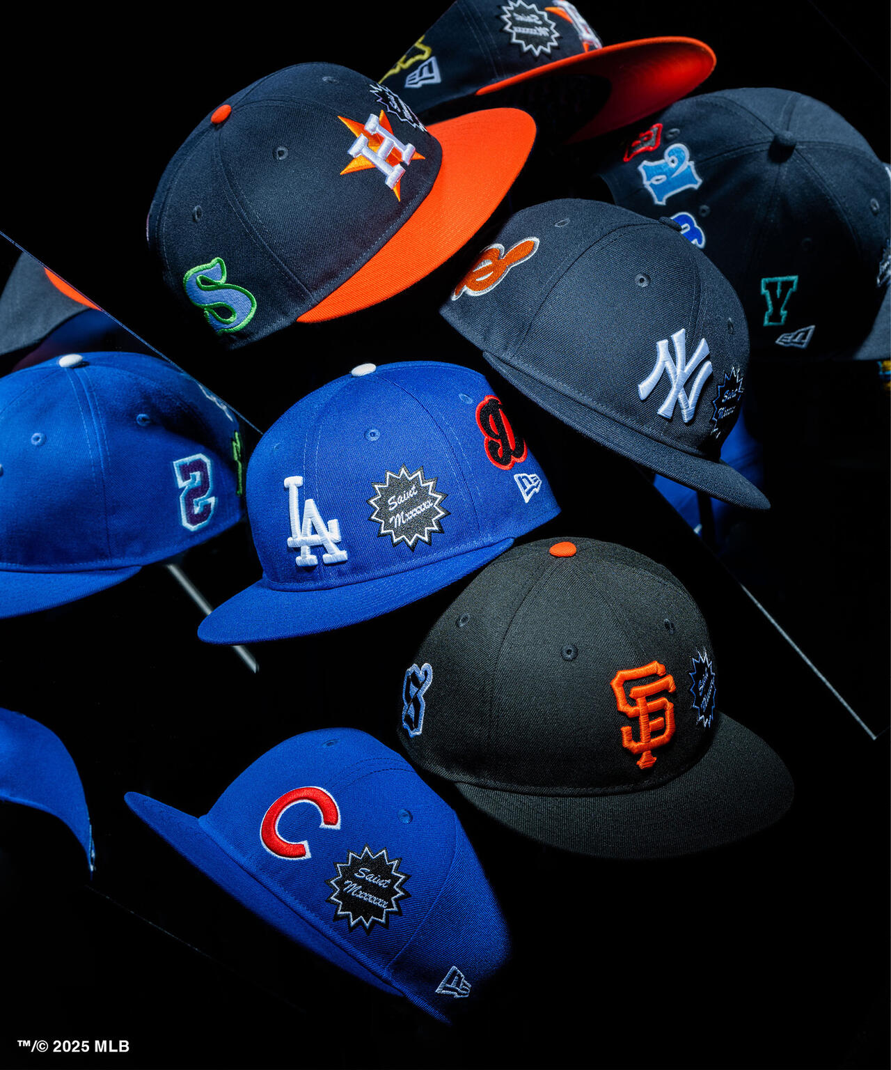 SAINT MICHAEL/セントマイケル/NE_CAP DODGERS BLUE | ROYAL FLASH