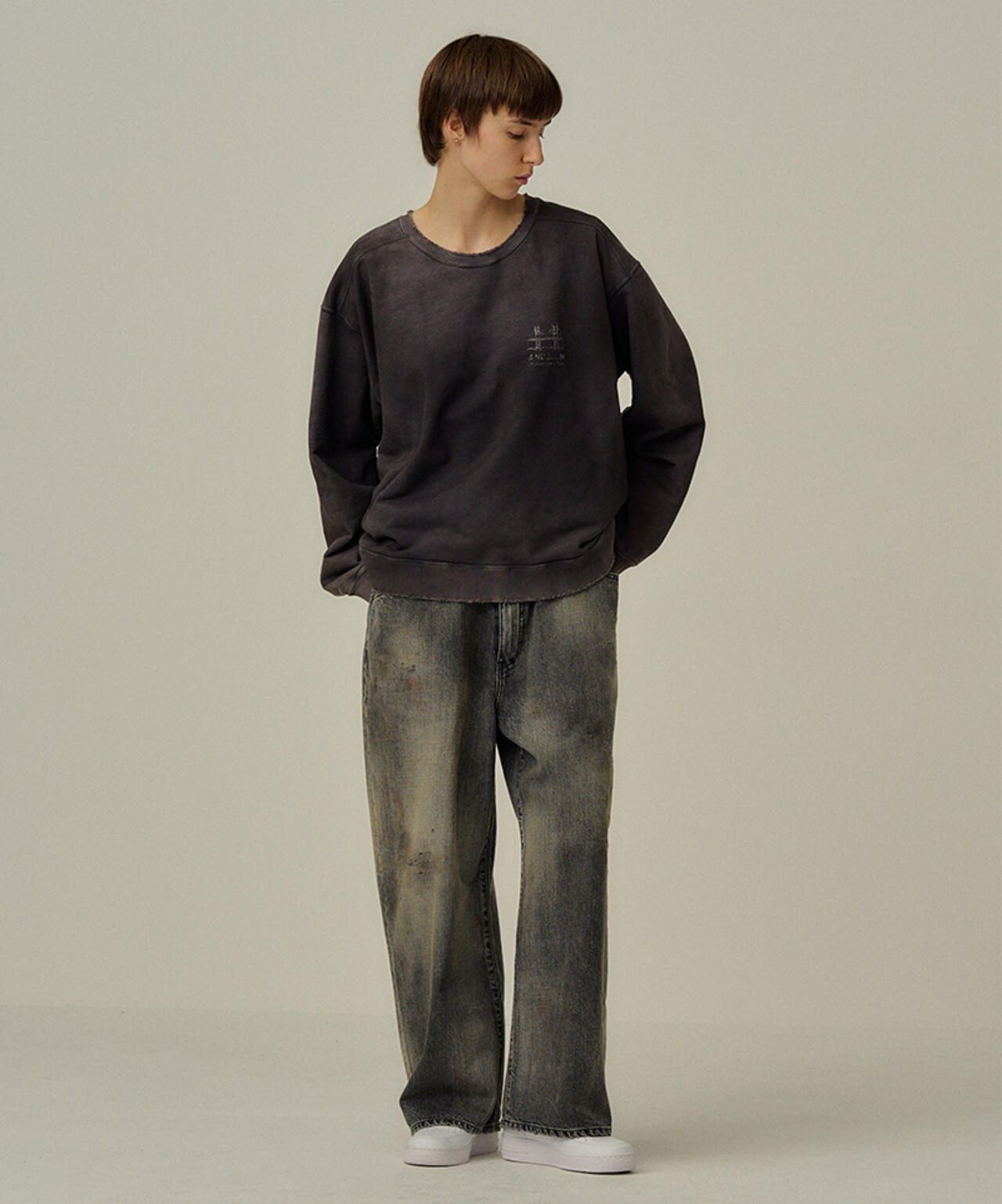 ANCELLM/アンセルム/BRIDGE SWEAT SHIRT | GARDEN（ガーデン