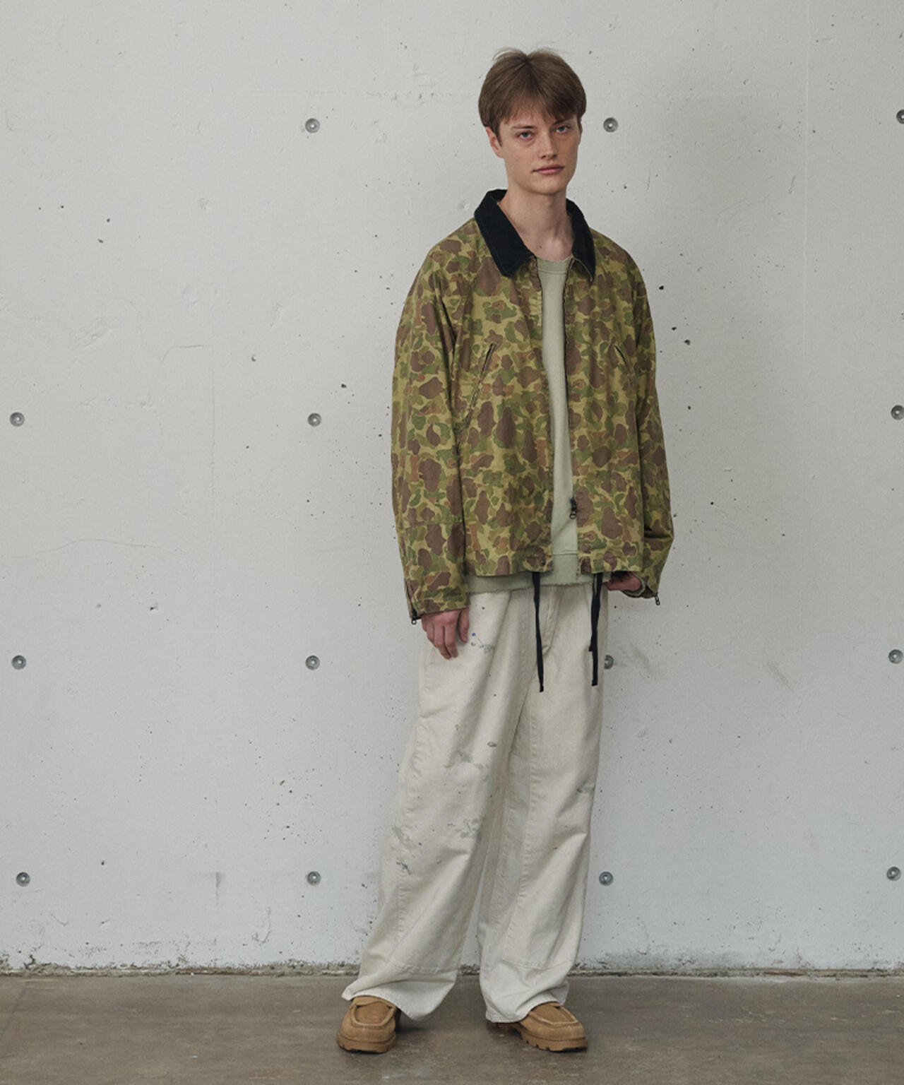 ANCELLM/アンセルム/CAMO ZIPUP JACKET/ANC-JK83 | GARDEN（ガーデン
