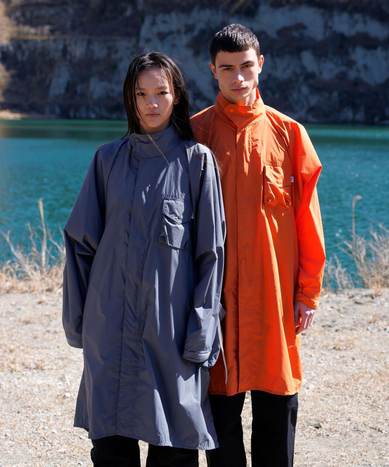 CMF OUTDOOR GARMENT 別注MILITARY RAINFALLS PONCHO | BEAVER