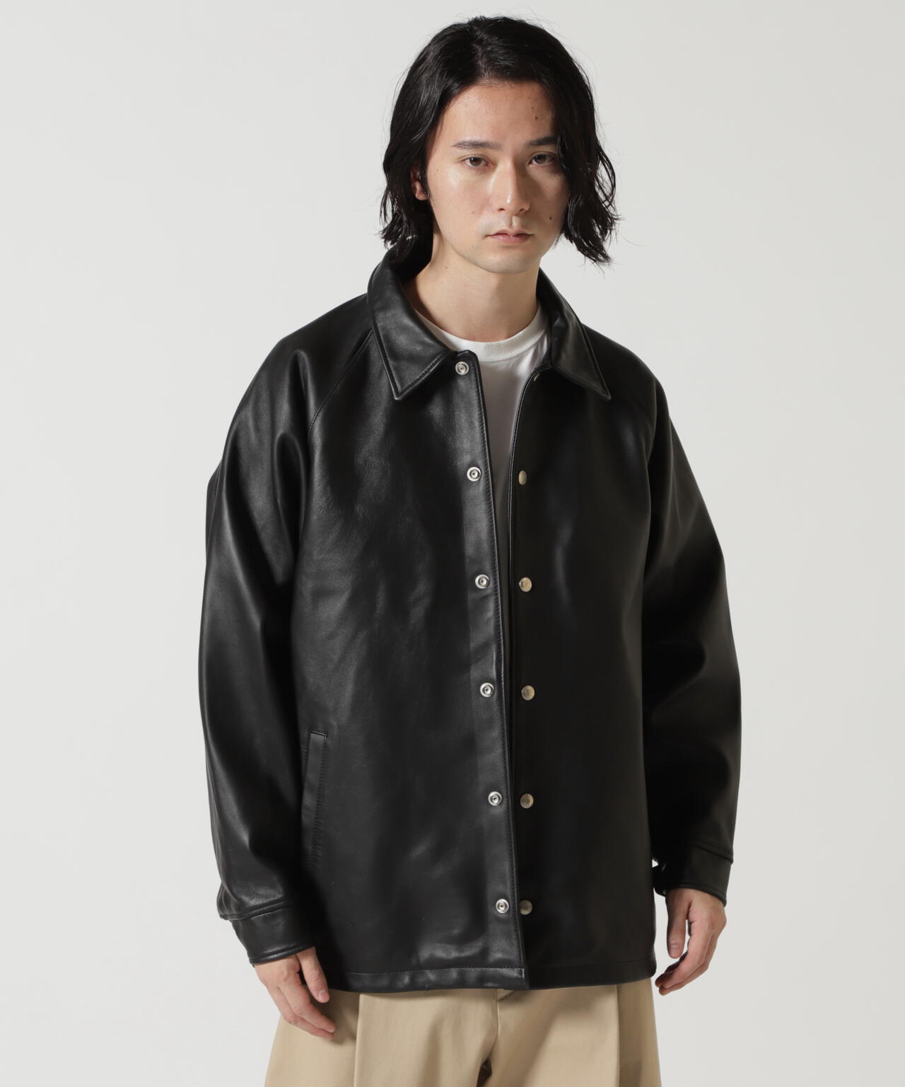 Chaos Fishing Club×Schott×BEAVER 別注SHEEP COACH JKT | BEAVER