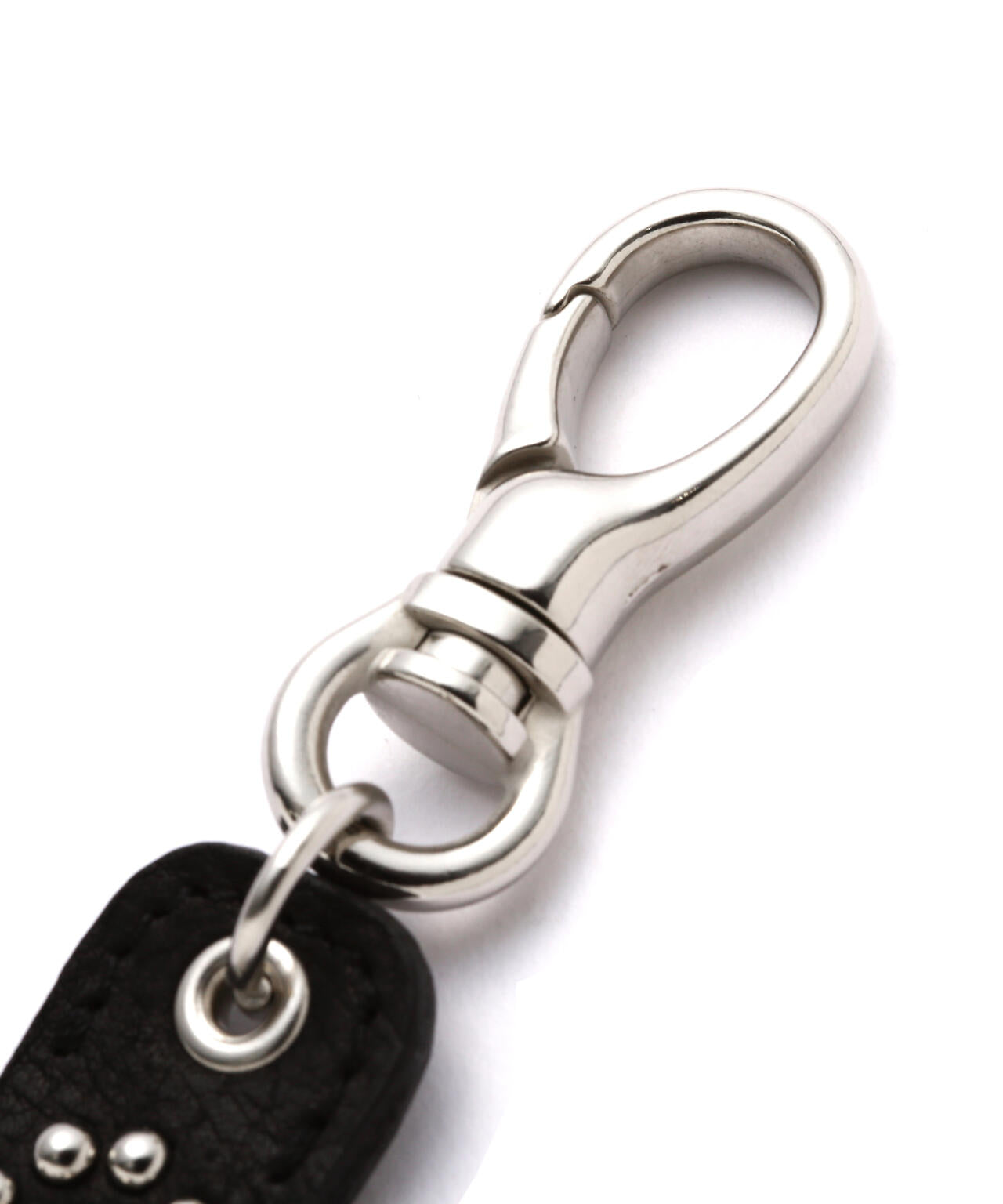 FLOWER STUDS LEATHER KEY HOLDER/フラワースタッズ レザー