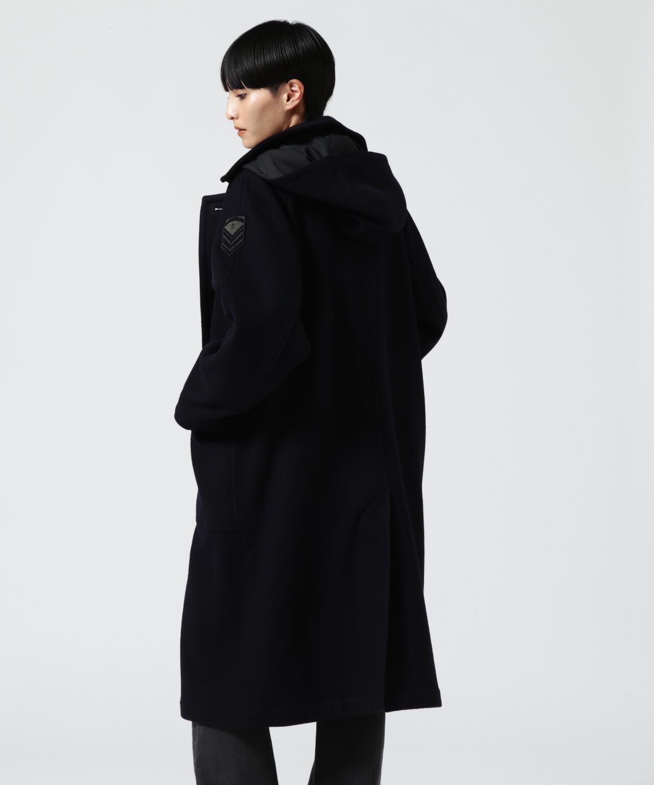 ITALY NAVY LONG COAT/ イタリーネイビーロングコート | AVIREX