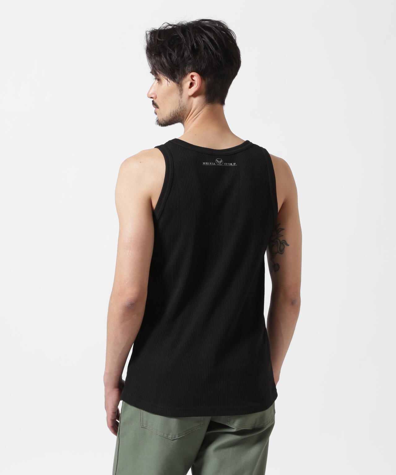 直営店限定》RANDOM RIB TANK TOP / ランダムリブ タンクトップ