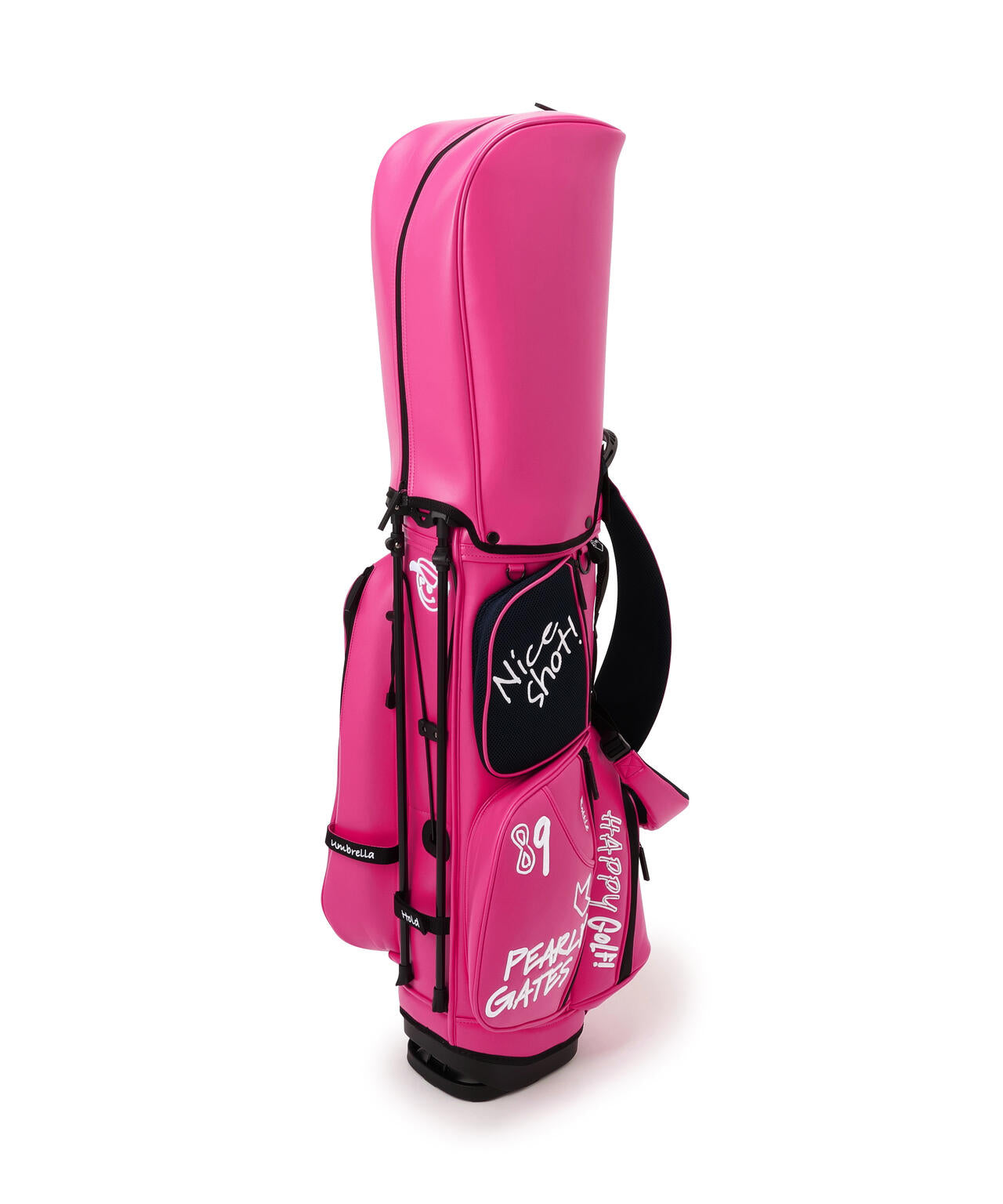 NICO合皮スタンド式キャディバッグ (46インチ対応) (UNISEX) | PEARLY