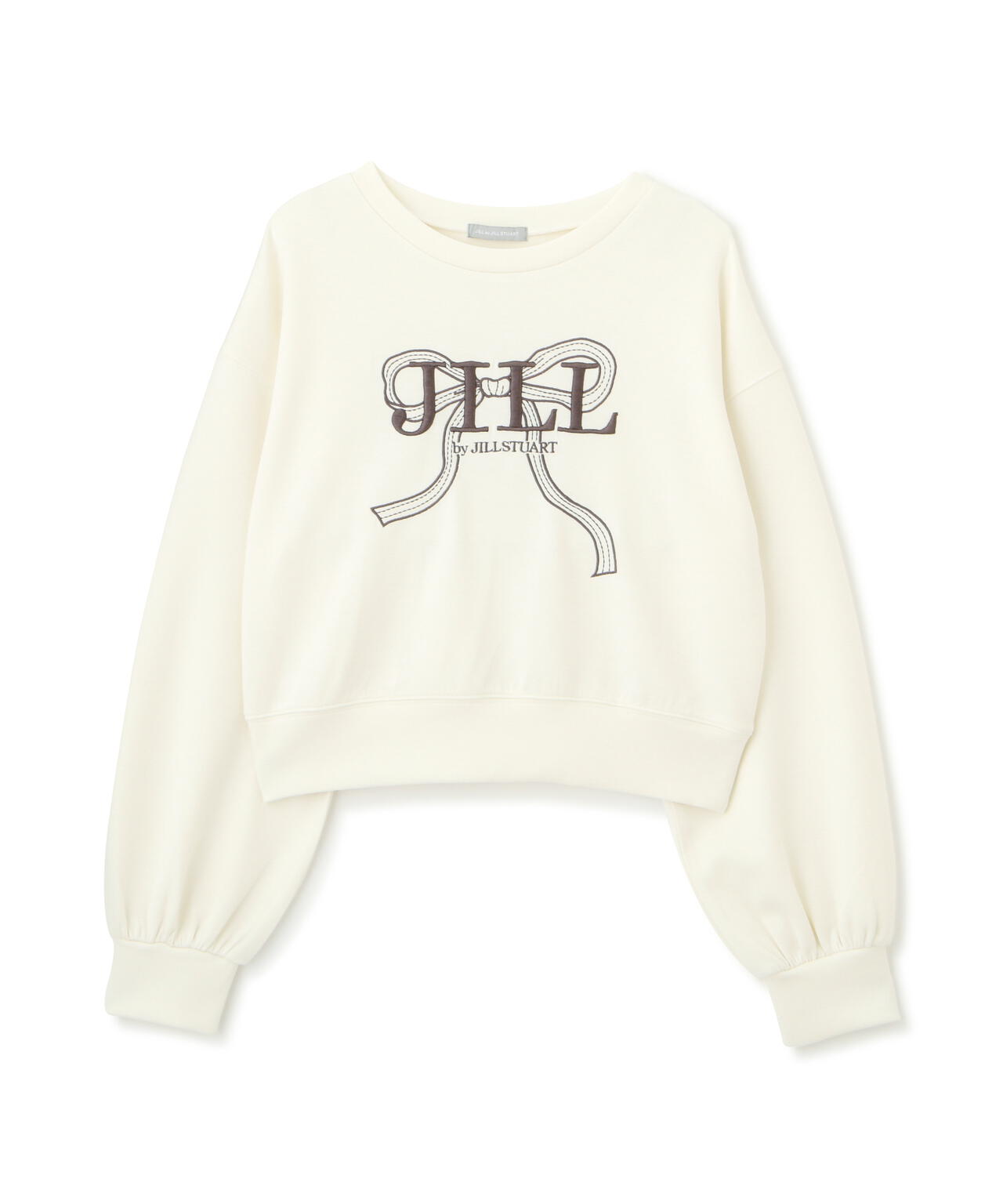 ビッグリボンロゴ刺繍スウェット | JILL by JILL STUART（ジル バイ