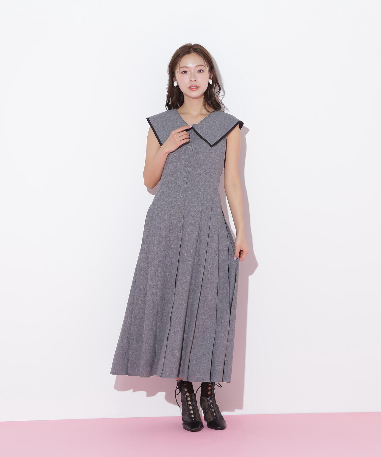 ビッグカラーワンピース | JILL by JILL STUART（ジル バイ ジル