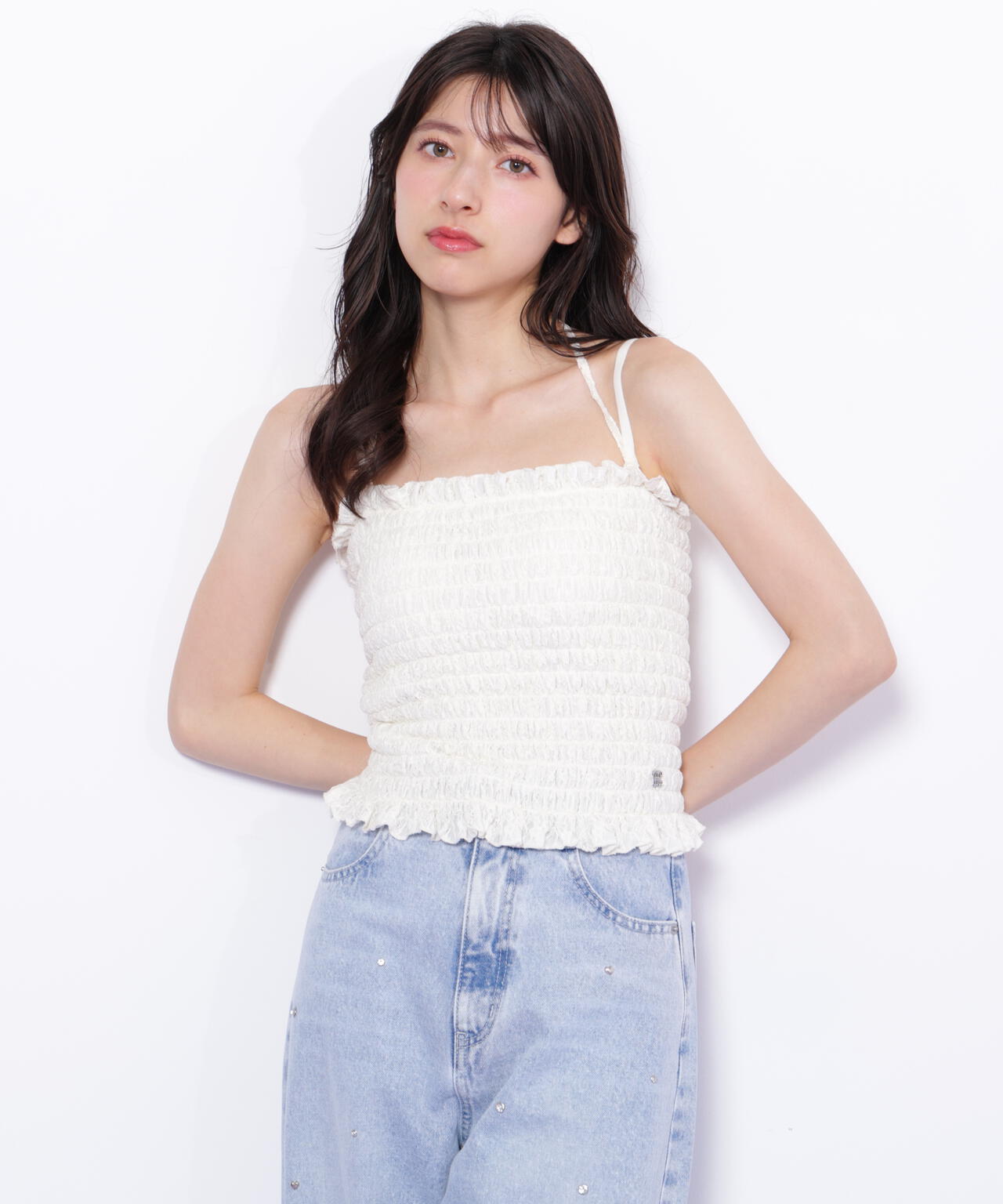 シャーリングキャミソール | JILL by JILL STUART（ジル バイ ジル