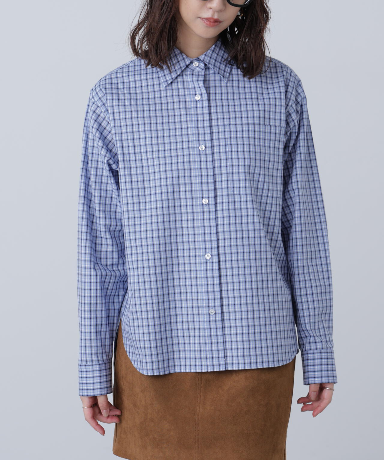 タータンチェックレギュラーサイズシャツ | FREE'S MART（フリーズ