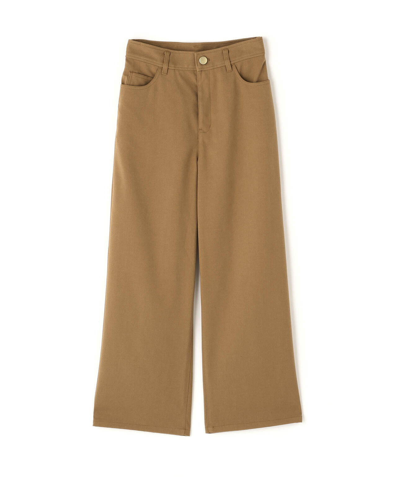 岸本セシルさん着用】ベーシックツイルワイドパンツ | N. Natural