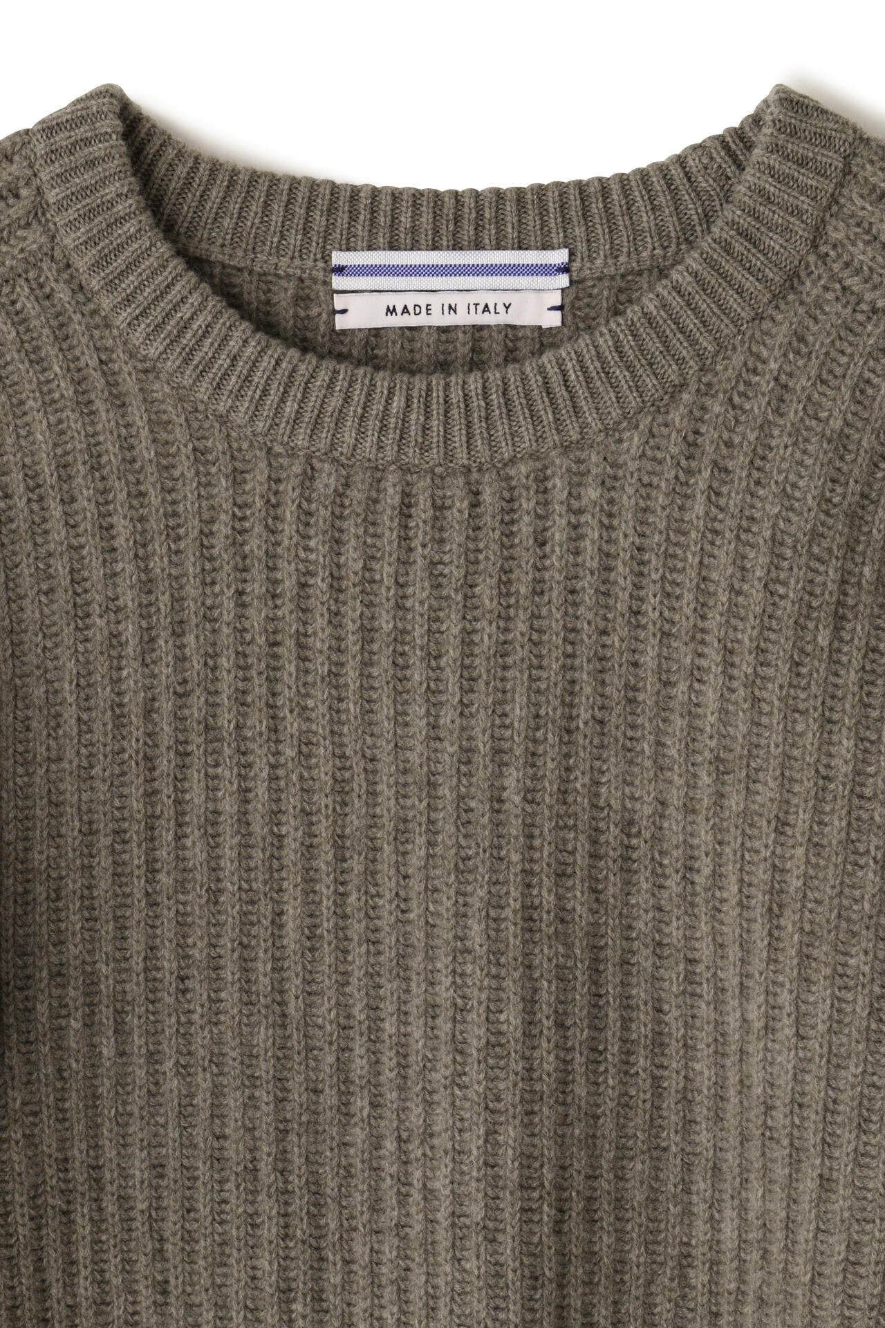 Cristaseya / CASHMERE & WOOL MAXI RIBBED RAGLAN SWEATER | THE