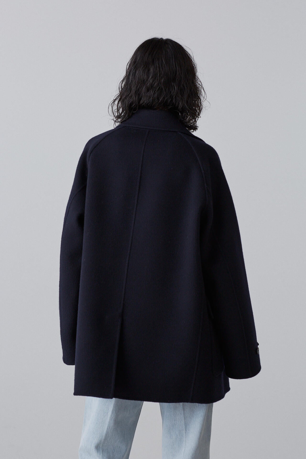 YLEVE / LAMBSWOOL DOUBLE CLOTH BEAVER SHORT CO | YLÈVE（イレーヴ