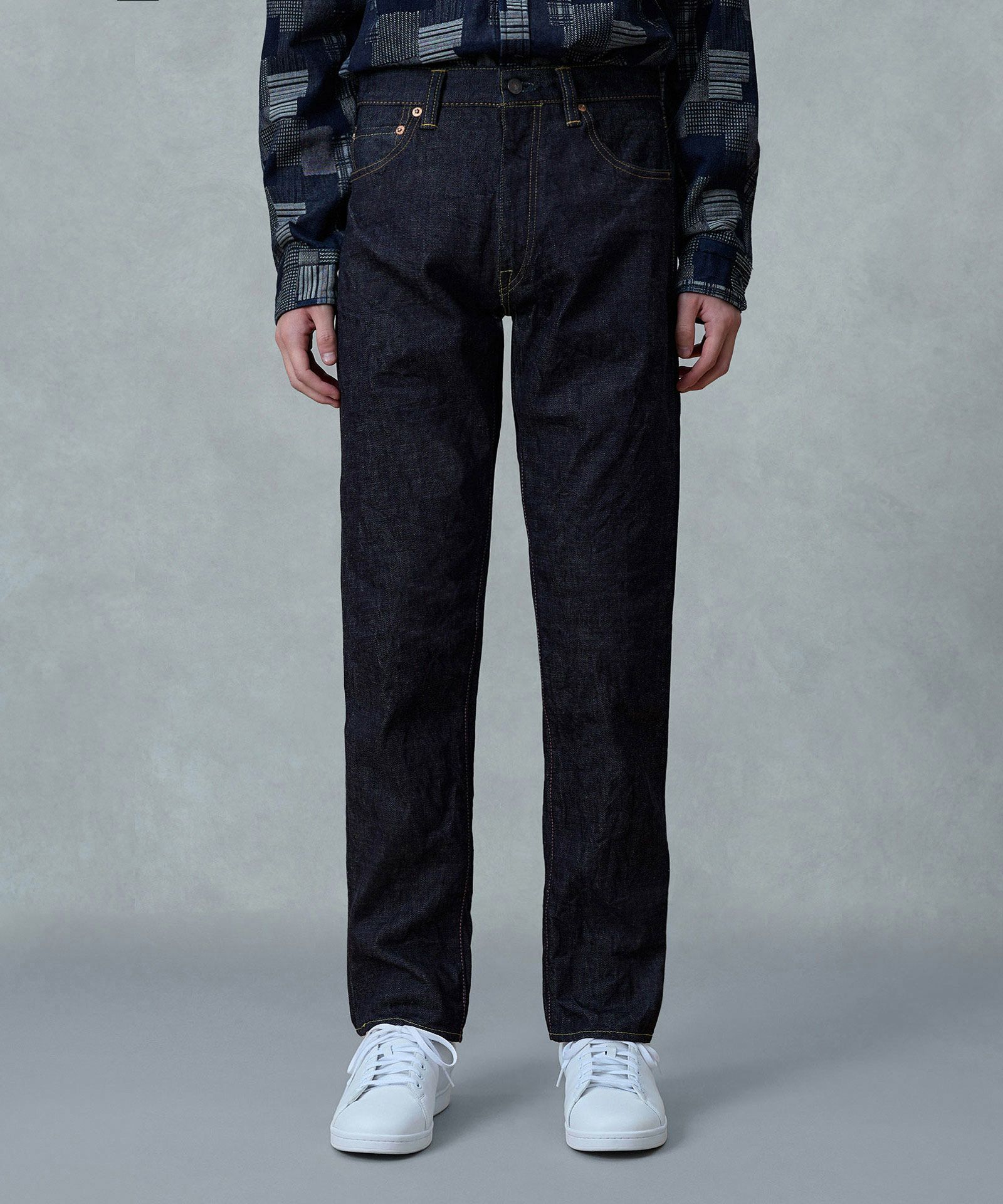 桃太郎JEANS】G014-MZ 銅丹特濃スリムテーパード ジッパーフライ