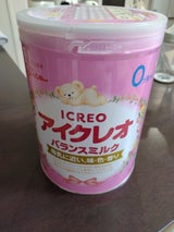 アイクレオ アイクレオのバランスミルク 800g（江崎グリコ）の口コミ