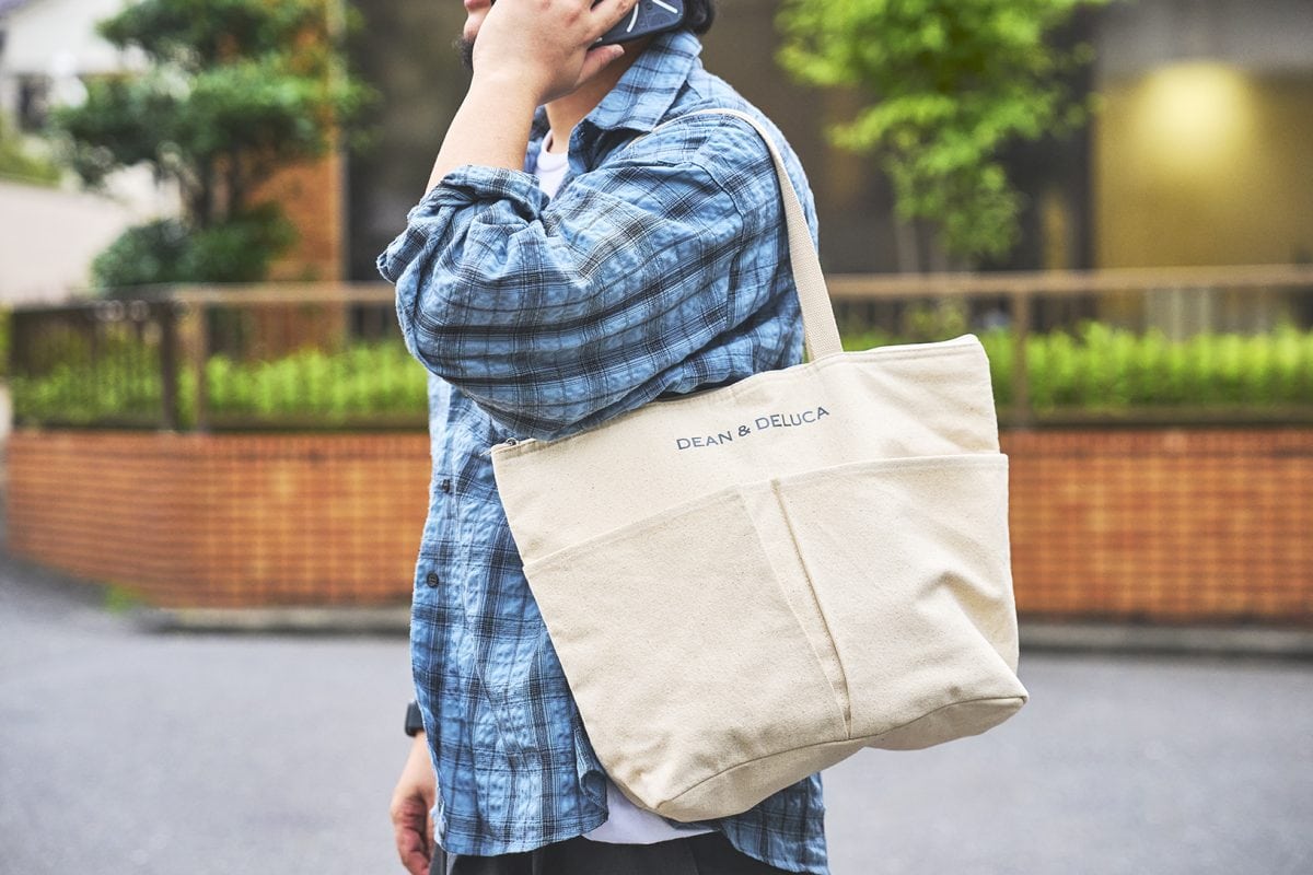 結論、性別問わず使える付録」ディーン＆デルーカのトートバッグが車用