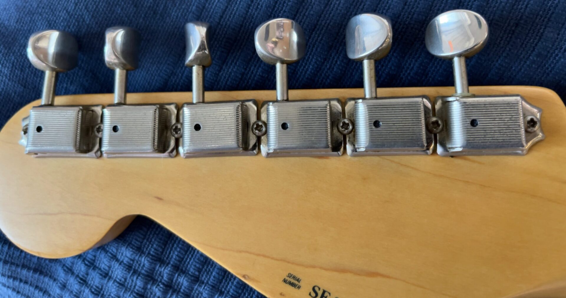 Fender USA Eric Clapton Signature Stratocaster “Blackie” 1989